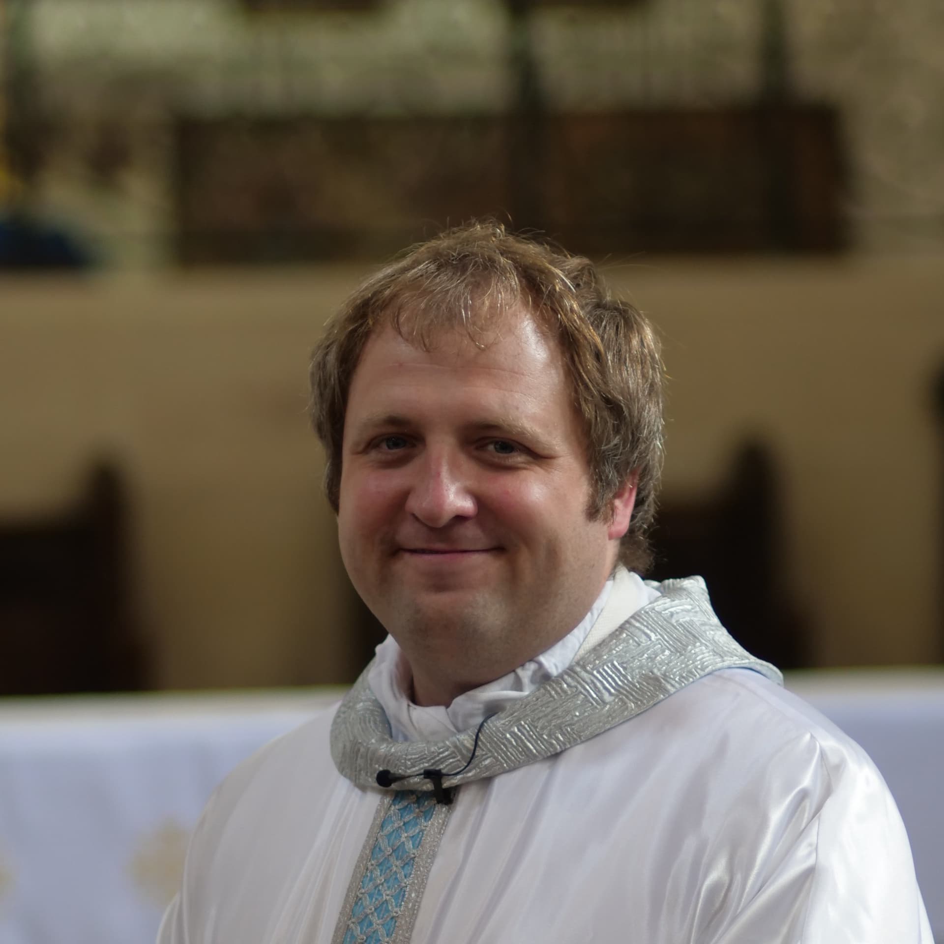 David Adamson-Hill, Vicar of St Mary the Virgin, Lewisham.
